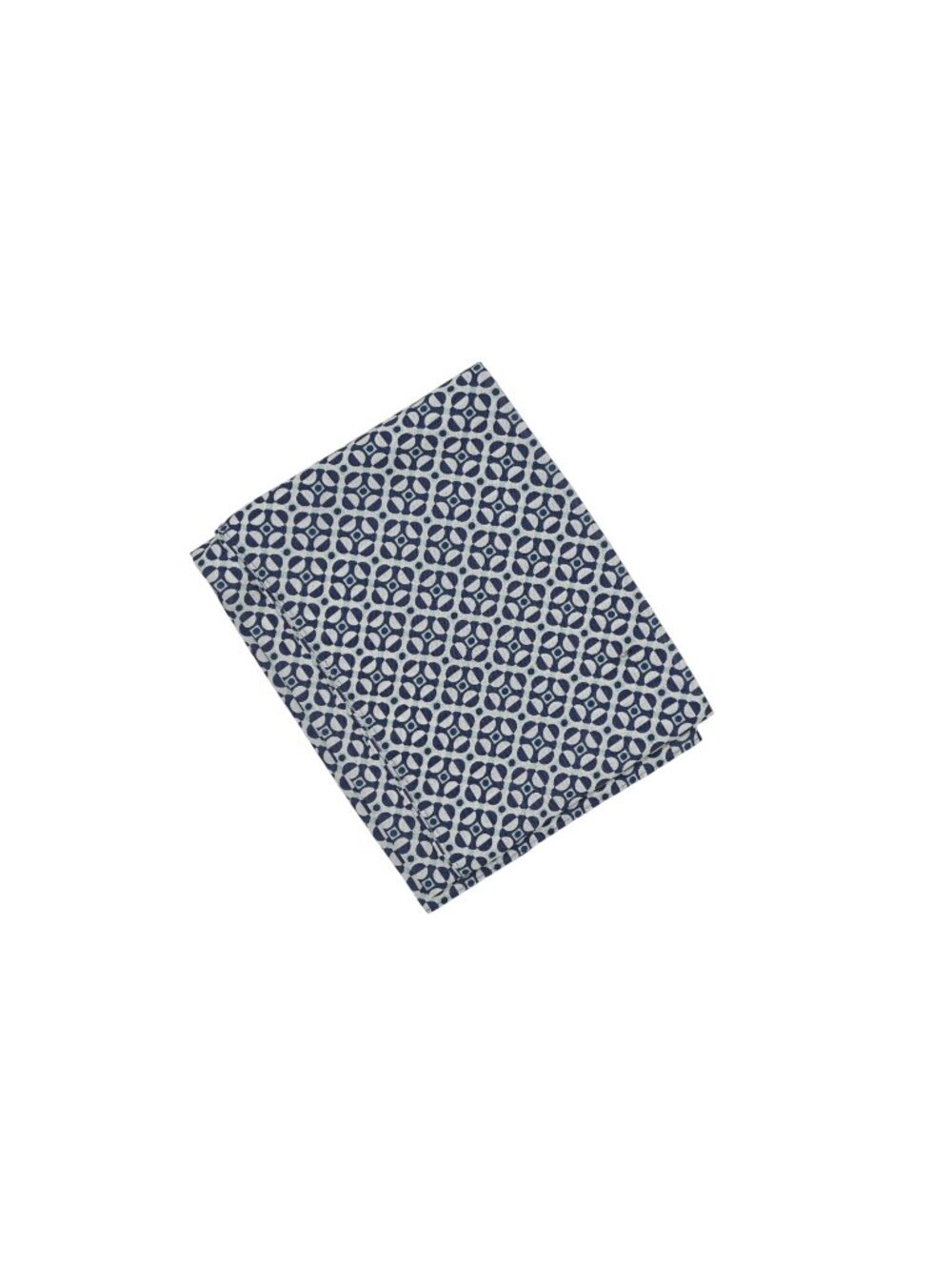 La Porte Olivia Scarf in Blue Yacht Print